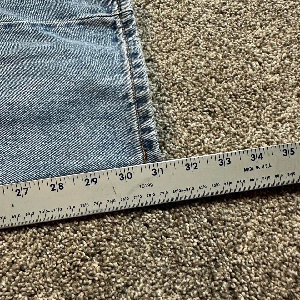 Vintage Levi’s 505 straight leg denim jeans fits 34×31 90s