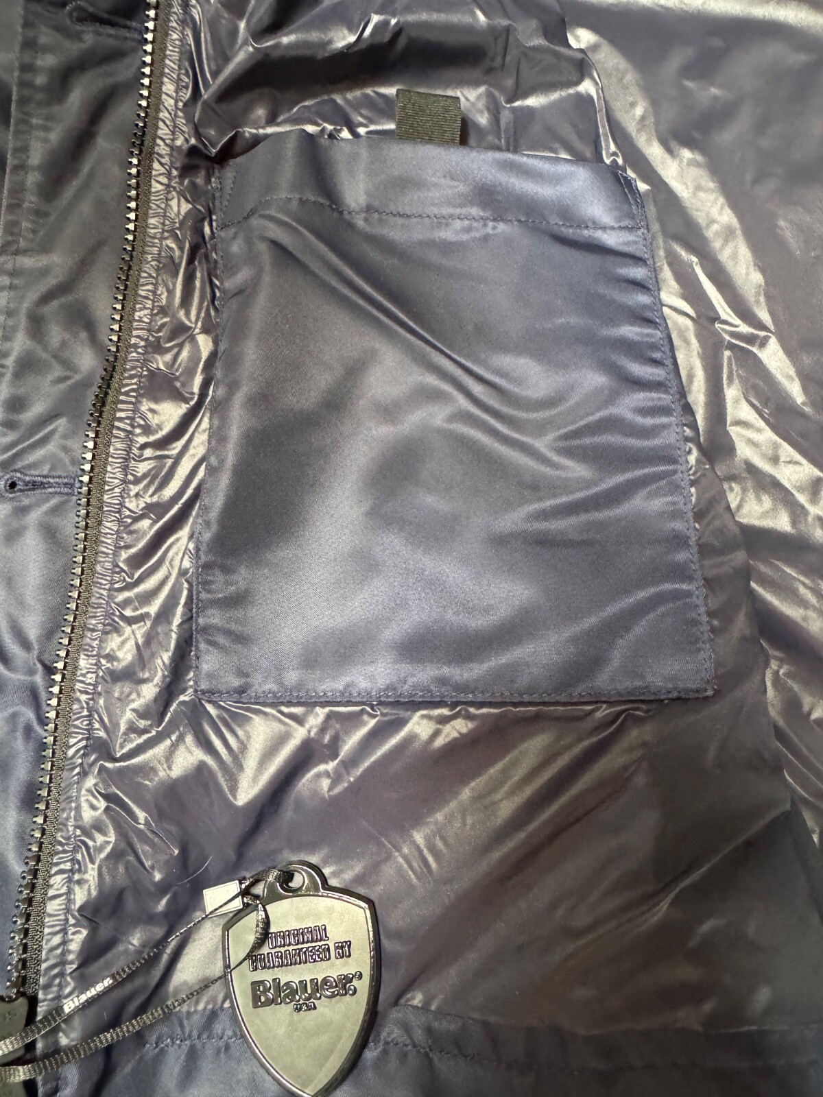 NEW MEDIUM REGULAR BLAUER -PARKA DARK NAVY