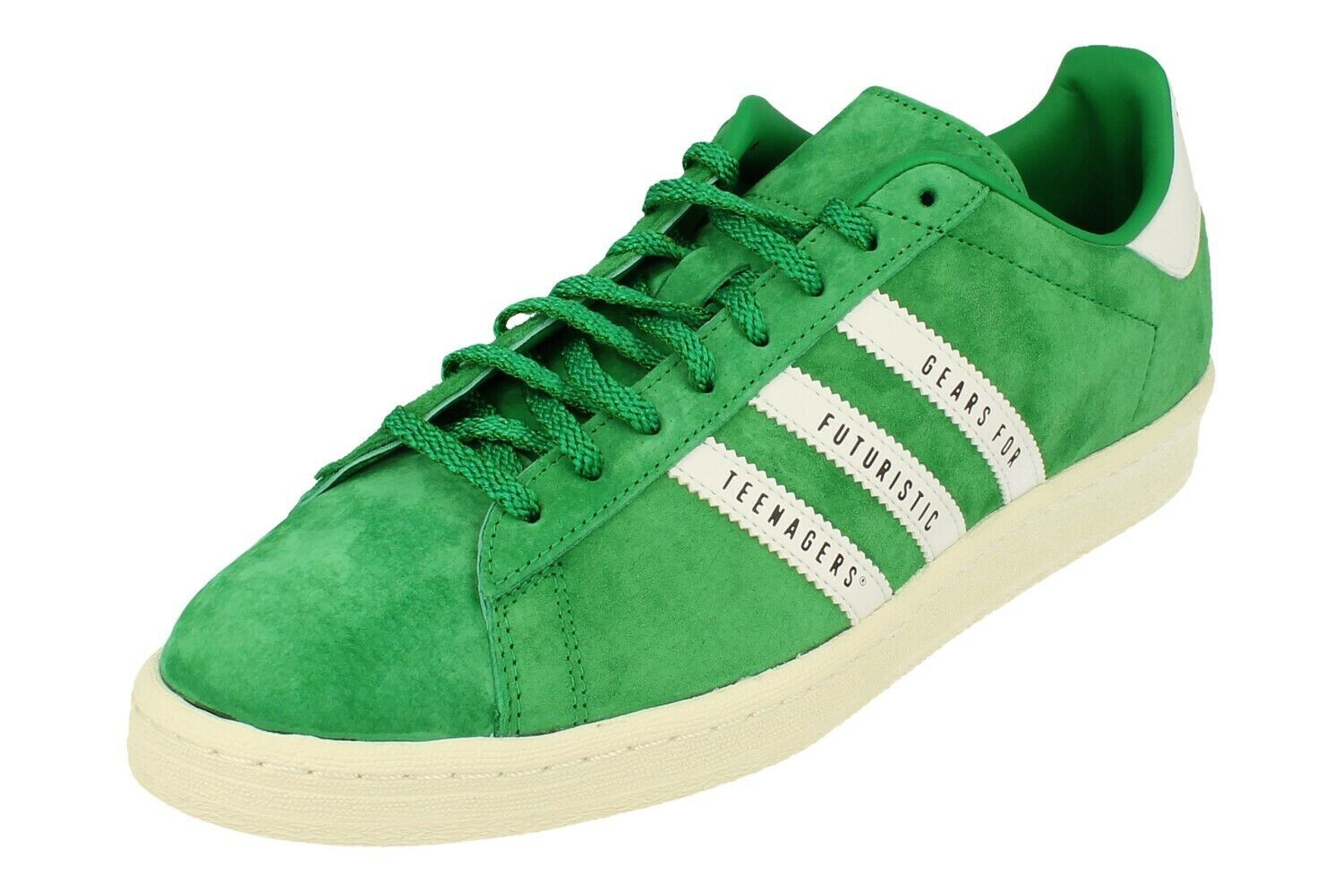 Adidas Original’s Men’s Campus Sneakers Human Made FY0732 Green 12 US 46 2/3 EUR