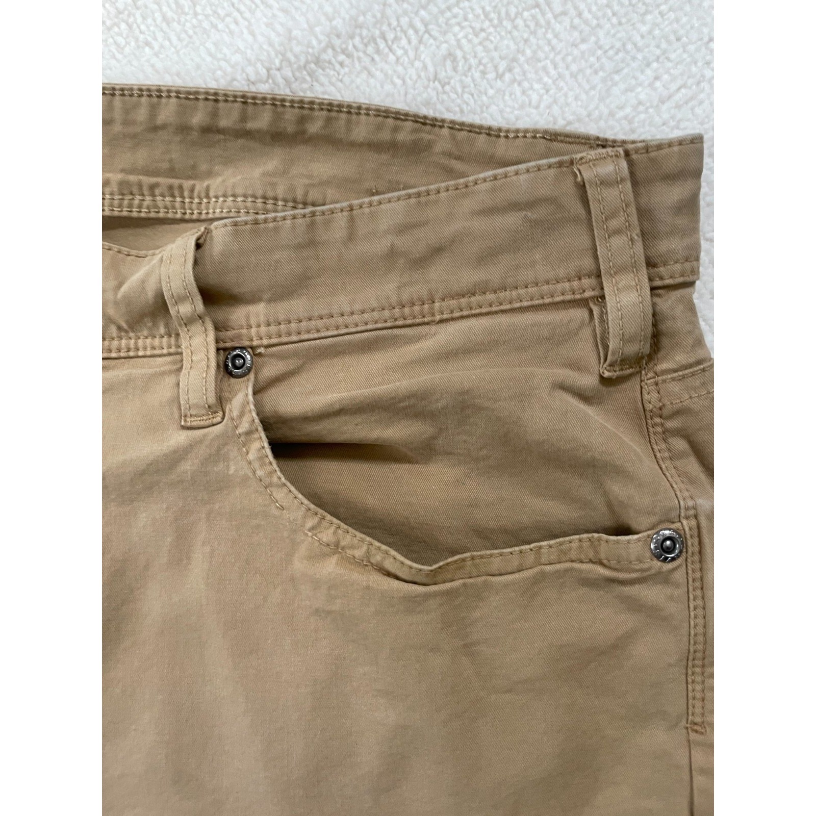 Orvis Pants 1856 Men’s 40×30 Stretch Heavy Twill 5 Five Pocket Tan Desert Khaki