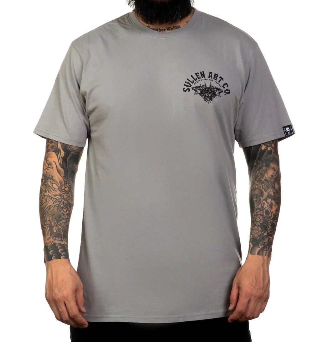 Sullen Art Collective True Artist Pin Up Tattoo Men’s Premium Tee HAIR OF TH DOG