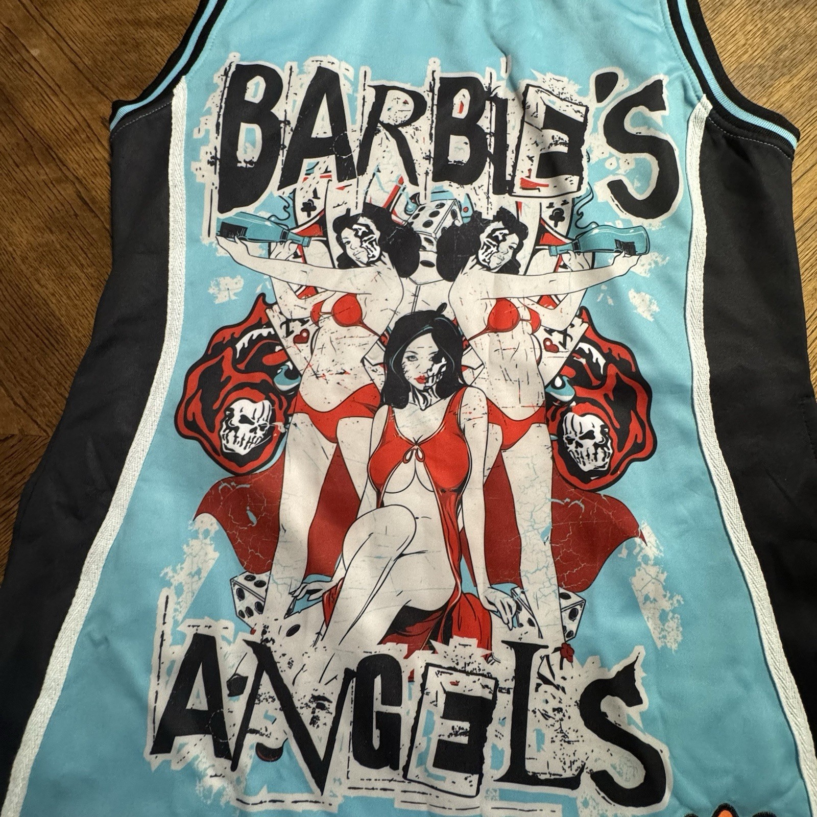 Brand X “Barbie’s Angels” Varsity Jersey Dress