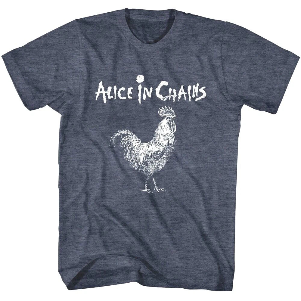 Alice in Chains Rooster Sketch Men’s T Shirt Dark Heather