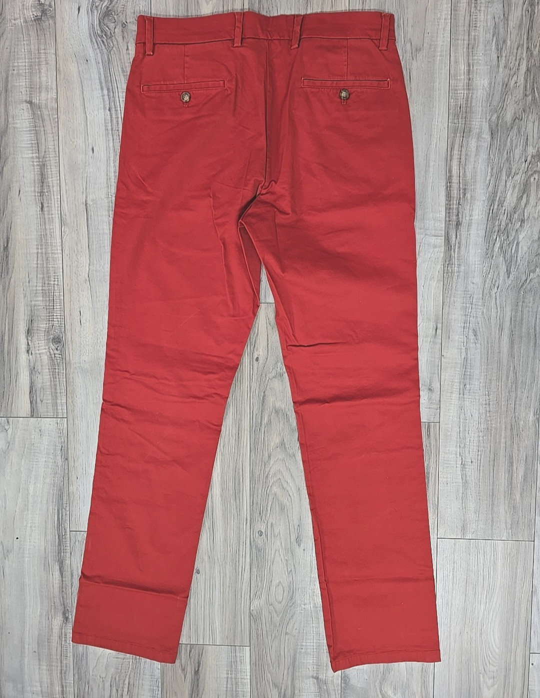 NWT – Jos A Bank Flat Front Slim Fit Rusty Red Comfort Stretch Chinos Pants
