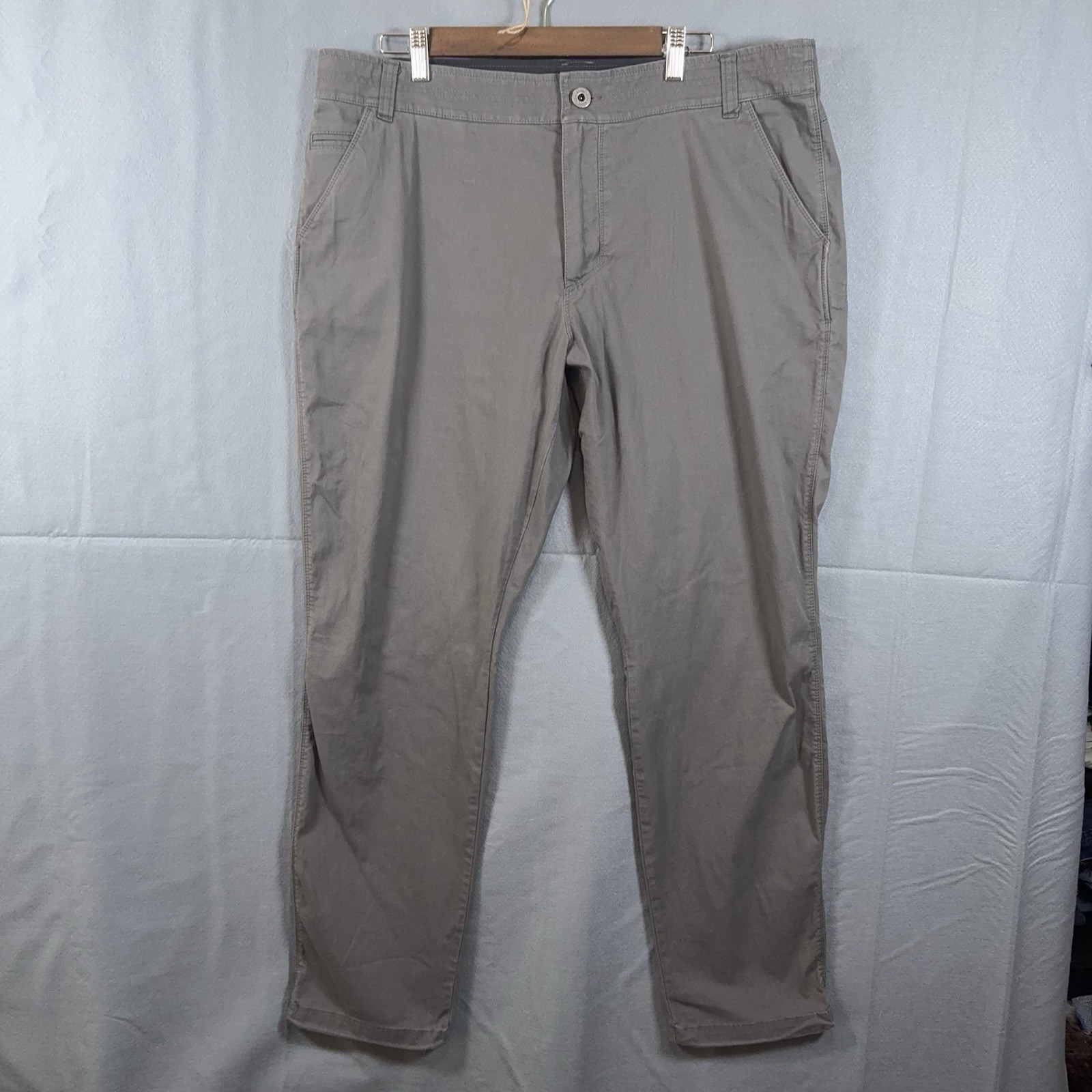 Kuhl Resistor Lite Chino Pants Mens 38×31 Gray Hiking Gorpcore Stretch-SIZE NOTE