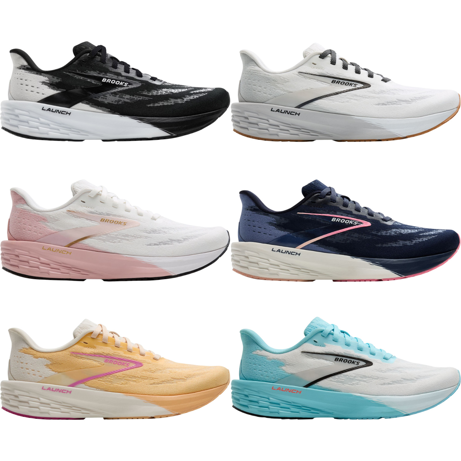 Brooks Launch 11 Women Running Shoe US Size 6-11 New Colors New in Box Athletic