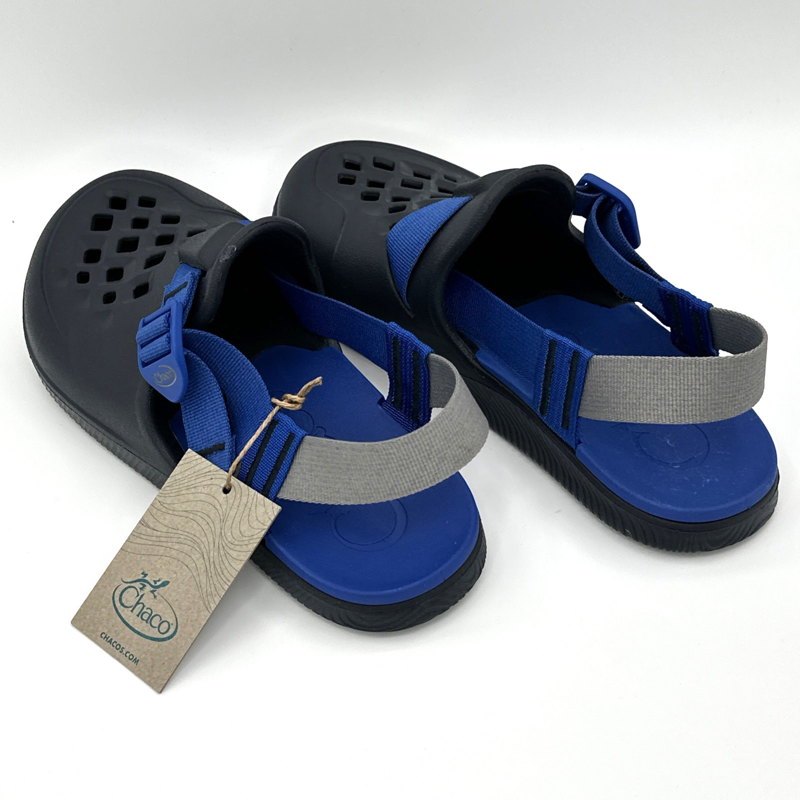 Chaco Chillos Clogs Navy Blue Men’s Size 9 Comfort Slip On Sandals
