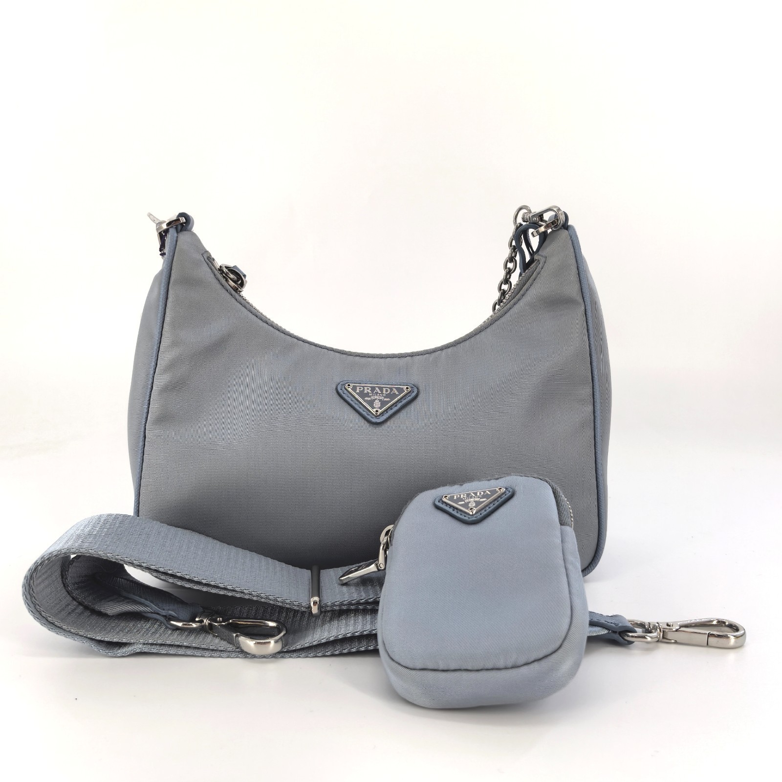 Nylon Re-Edition 2005 Shoulder Bag Strale BF00255