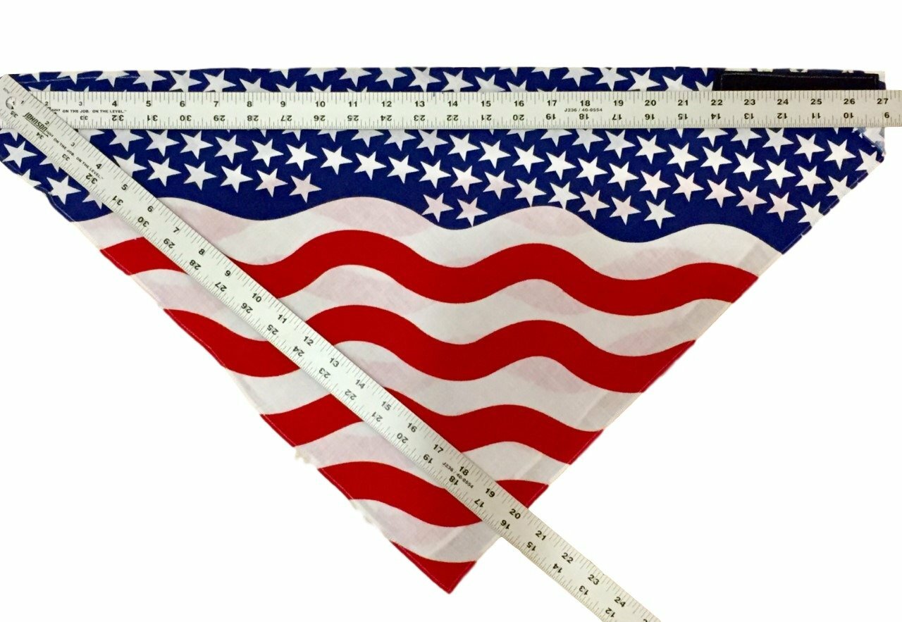 USA MADE SKULL FLAG ADJUSTABLE REVERSIBLE VELCRO®Brand FACE SCARF MASK BANDANNA