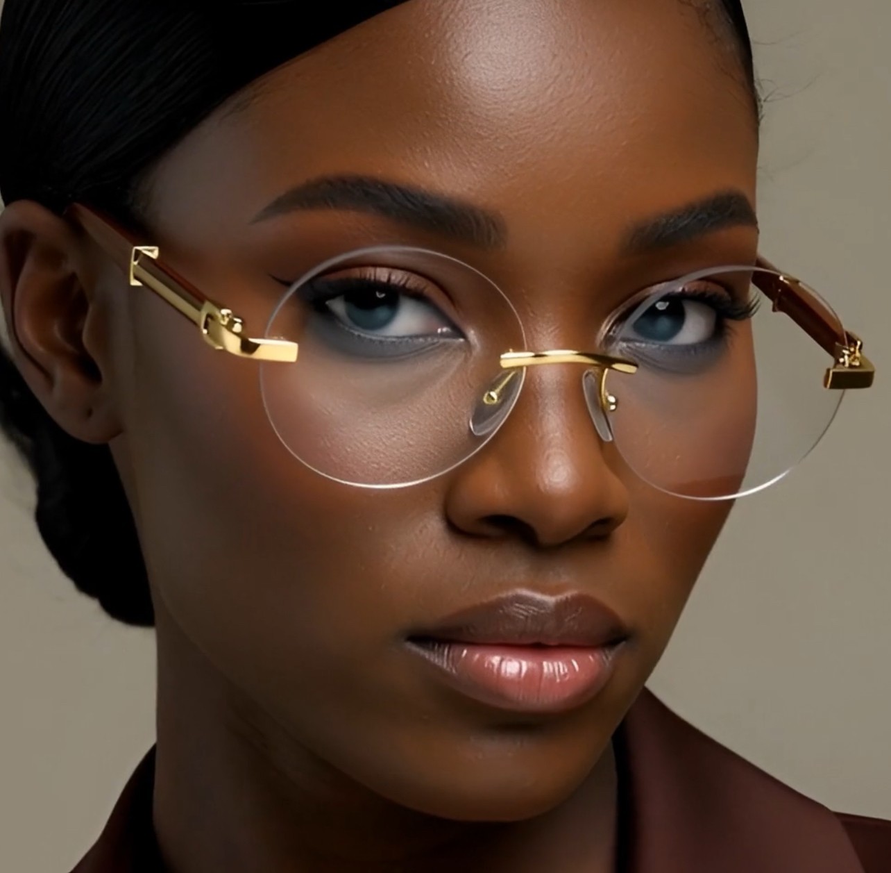 Clear Eyeglasses Sunglasses Streetwear Outdoor Hip Hop Cholo Buffs Round Shades