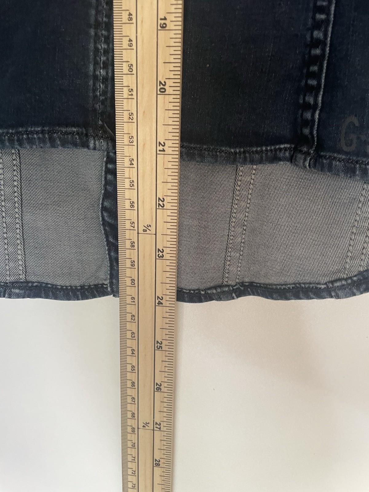 G-Star RAW Women’s Arc Slim 3D Western Denim Shirt Navy Blue Size Medium