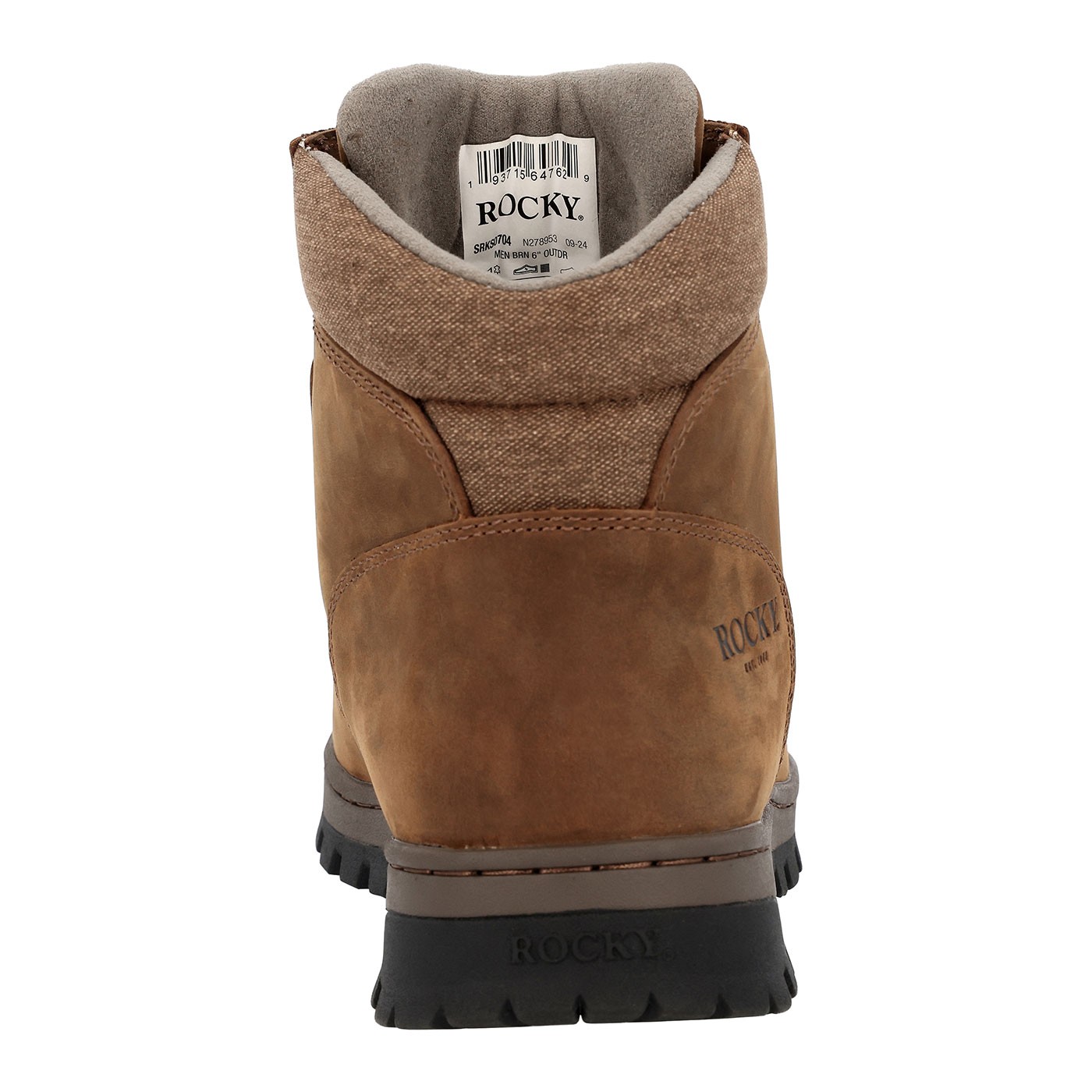 Rocky Outback LTE Moc Toe Hiker Outdoor Boot