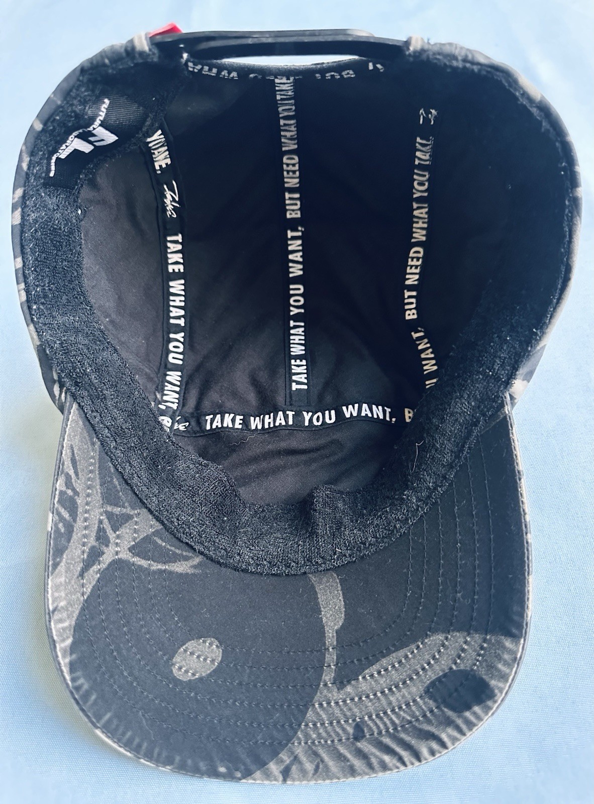 Futura Laboratories Atom Rings Hat Cap Black All Over Print FL Streetwear