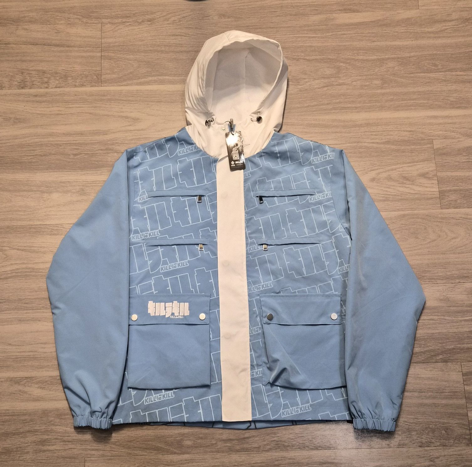 Kill la Kill – NWT Mako Blue Windbreaker Jacket Size S