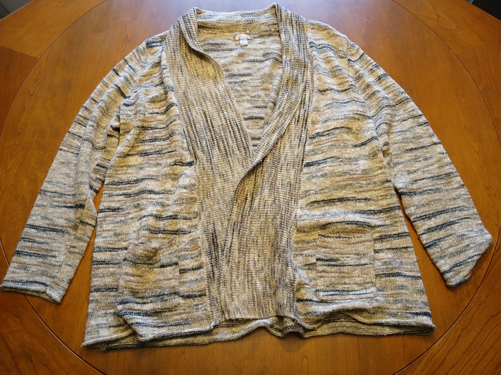 Womans White Stag XL Multicolor Pullover Sweater