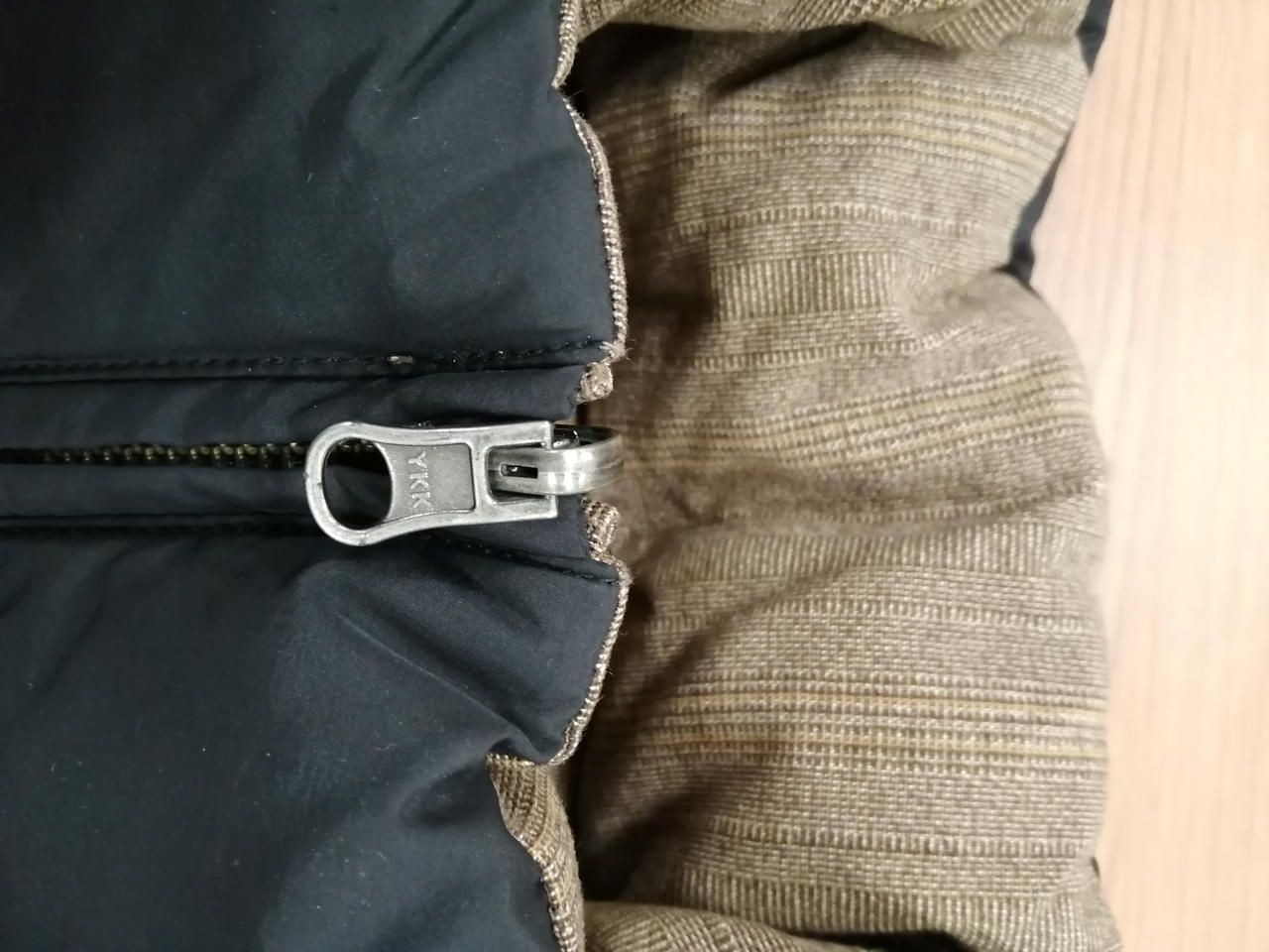 EDDIE BAUER Reversible Down Jacket BLKBRNXL Used