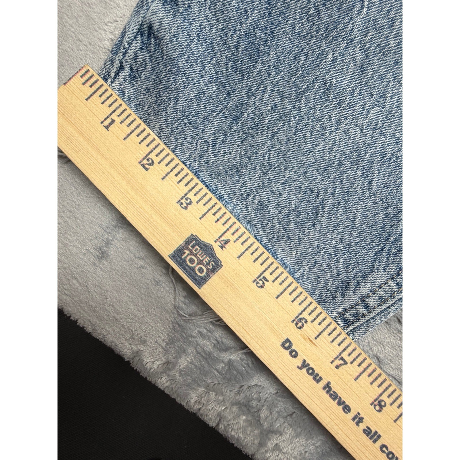 Gap Sky High Straight Jeans Womens 33 Light Blue Distressed Raw Hem 0626-0505
