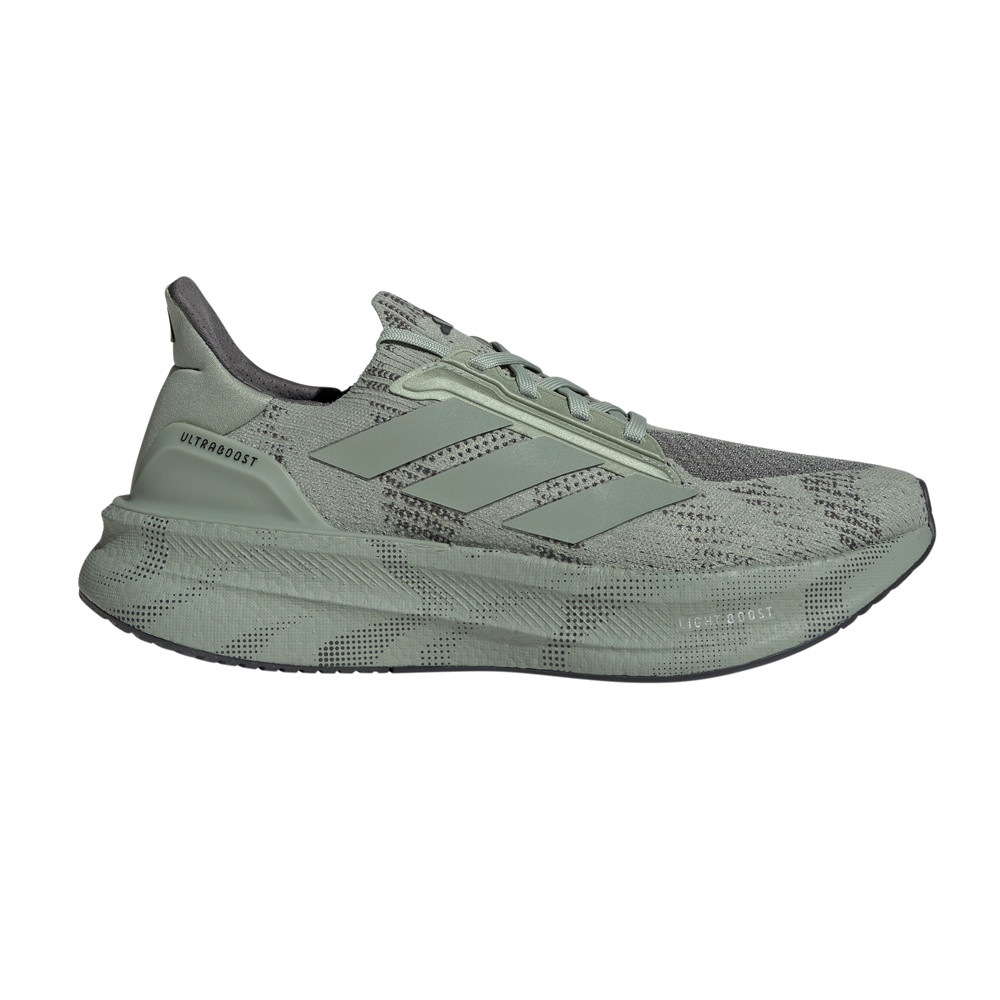 adidas Ultraboost Ultra Boost 5X Running Mens Green Sneakers Athletic Shoes JI1