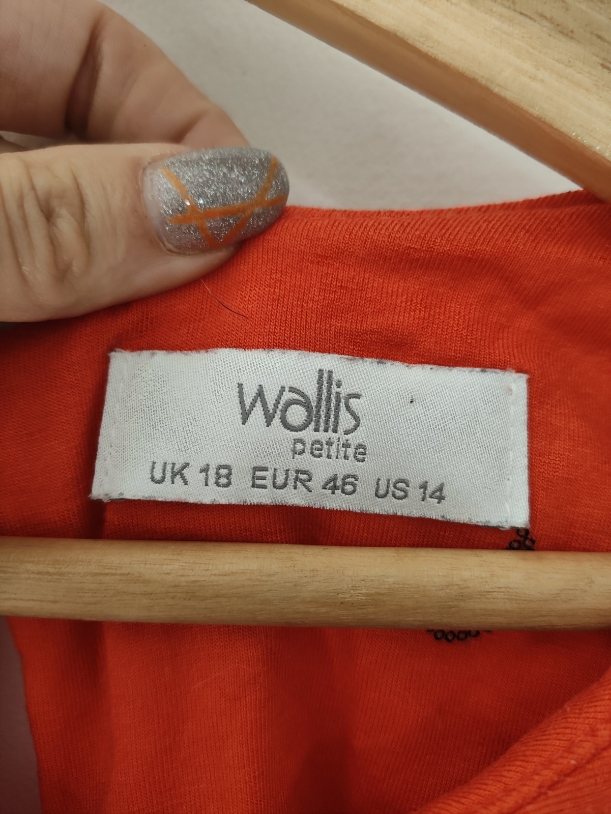 Wallis Womens Top Blouse Size 18 Red Black Paisley Summer Casual Short Sleeve