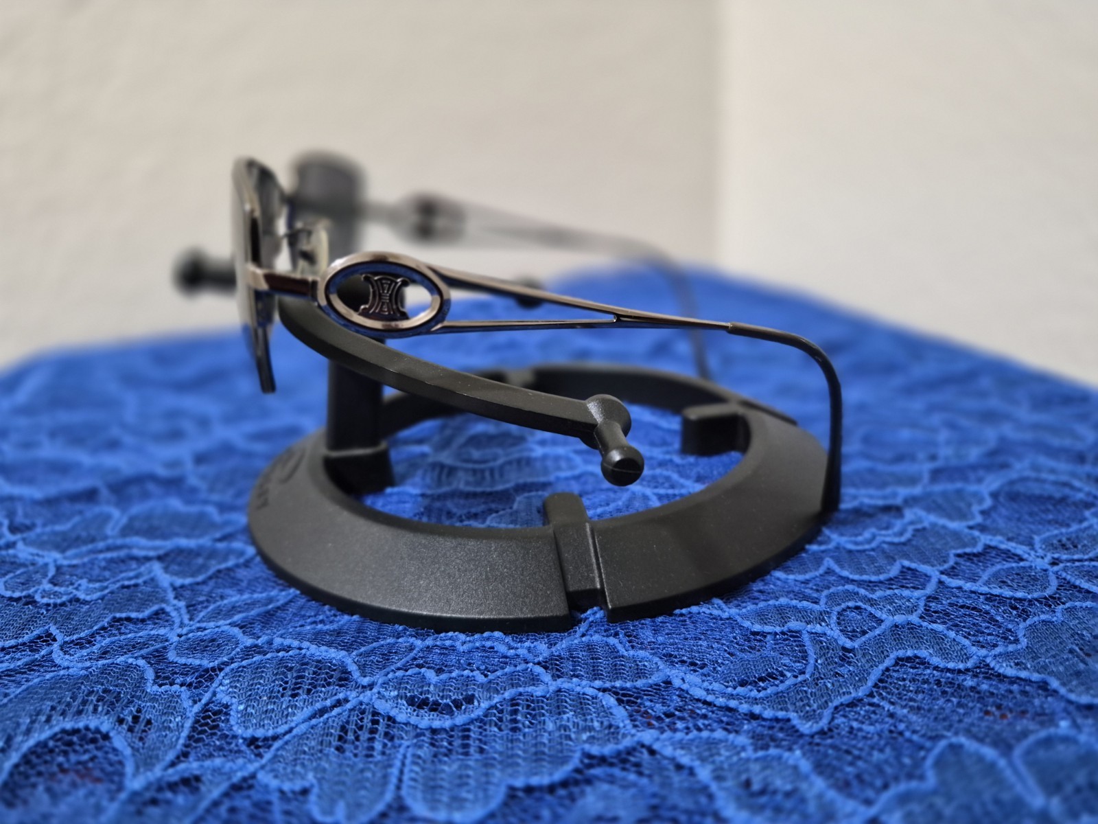 Celine Triomphe Metal Sc 1219 509 Half Rim Sunglasses FRAMES ONLY