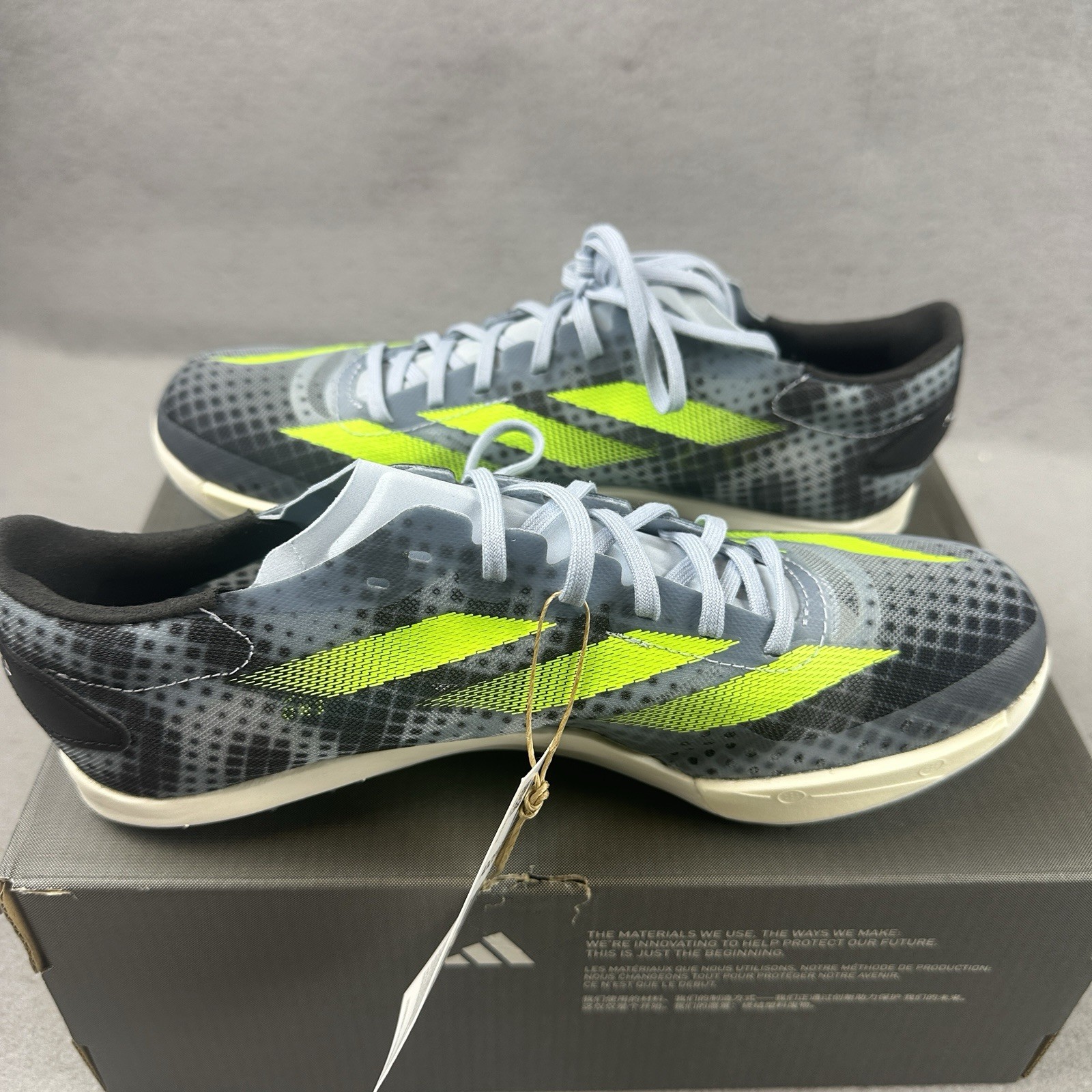 Adidas Adizero Ambition Distance Spikes Cleats Men 6 Women 7 IE2767 New Box