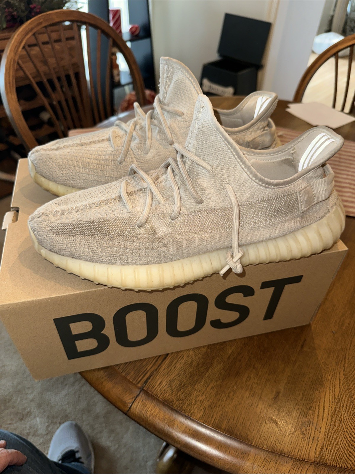 adidas Yeezy Boost 350 V2 Men’s Size 12 Bone HQ6316