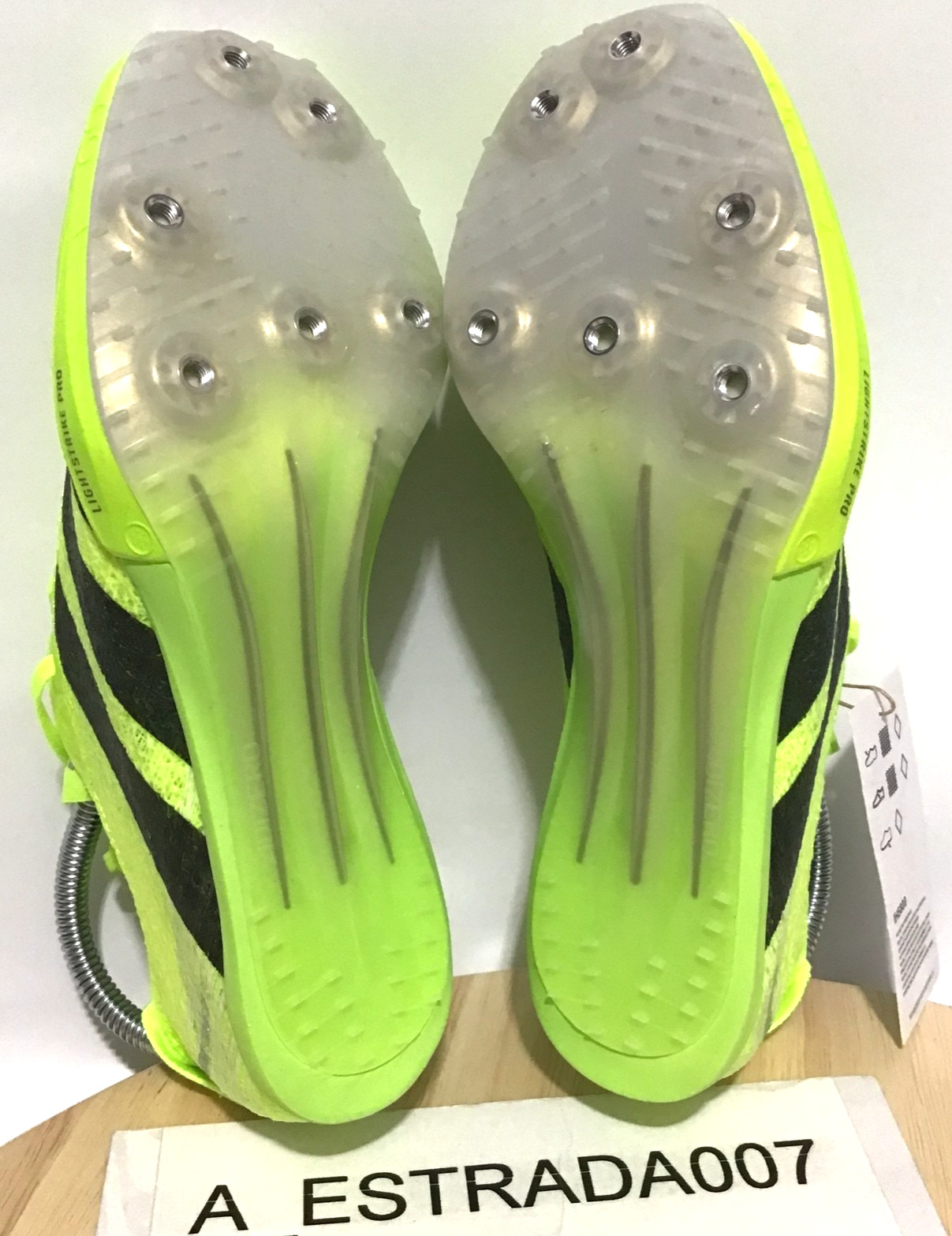 Adidas Adizero Prime SP 3 Volt Lucid Lemon Track Spikes 4 Men/5 Women – IH5800