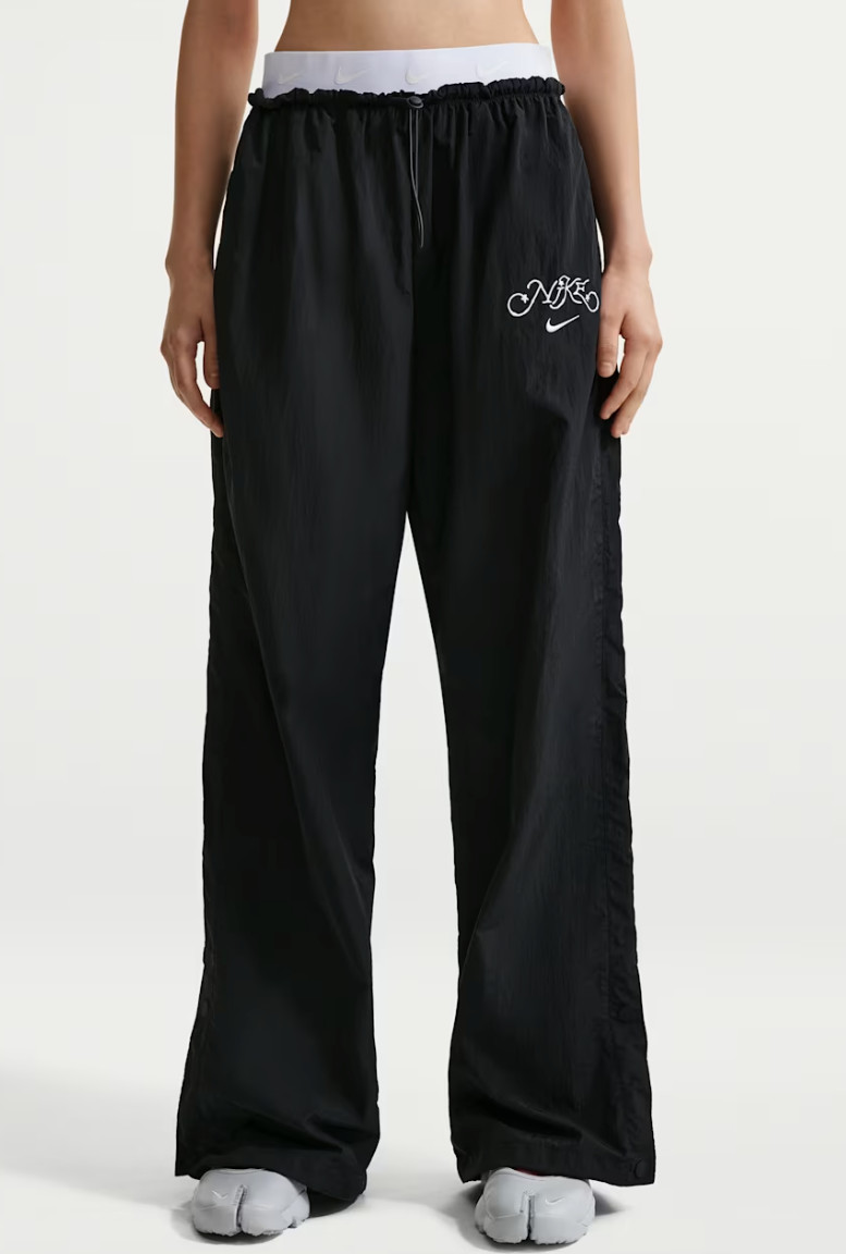 Nike Sportswear Parachute Pants Women Lifestyle Casual Pant AsiaFit IR7573-010