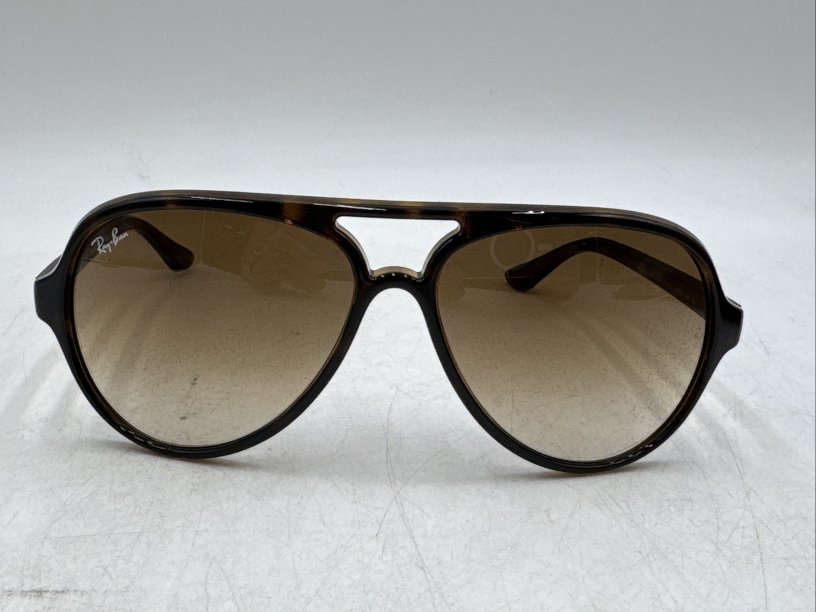 Ray-Ban RB4125 710/51 Aviator Sunglasses – Light Havana