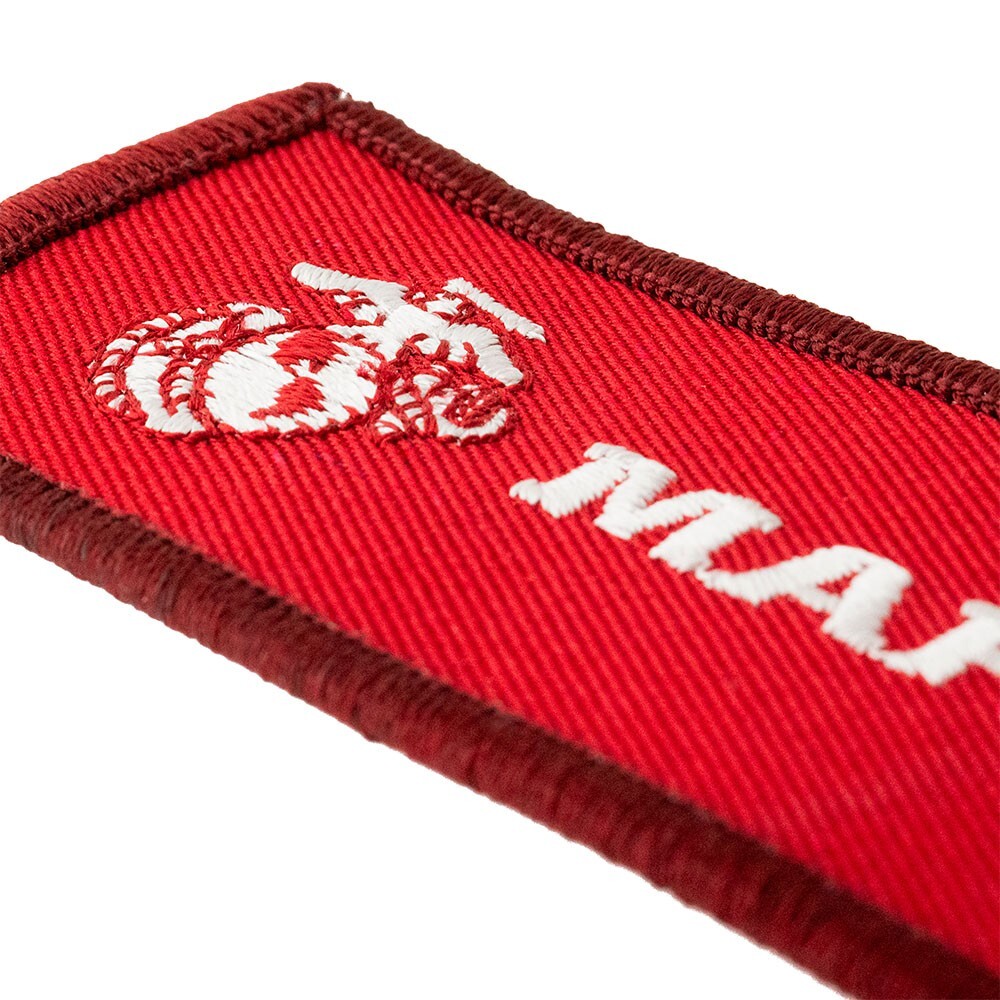 PinMart’s Officially Licensed U.S. Marine Corp Embroidered Keychain
