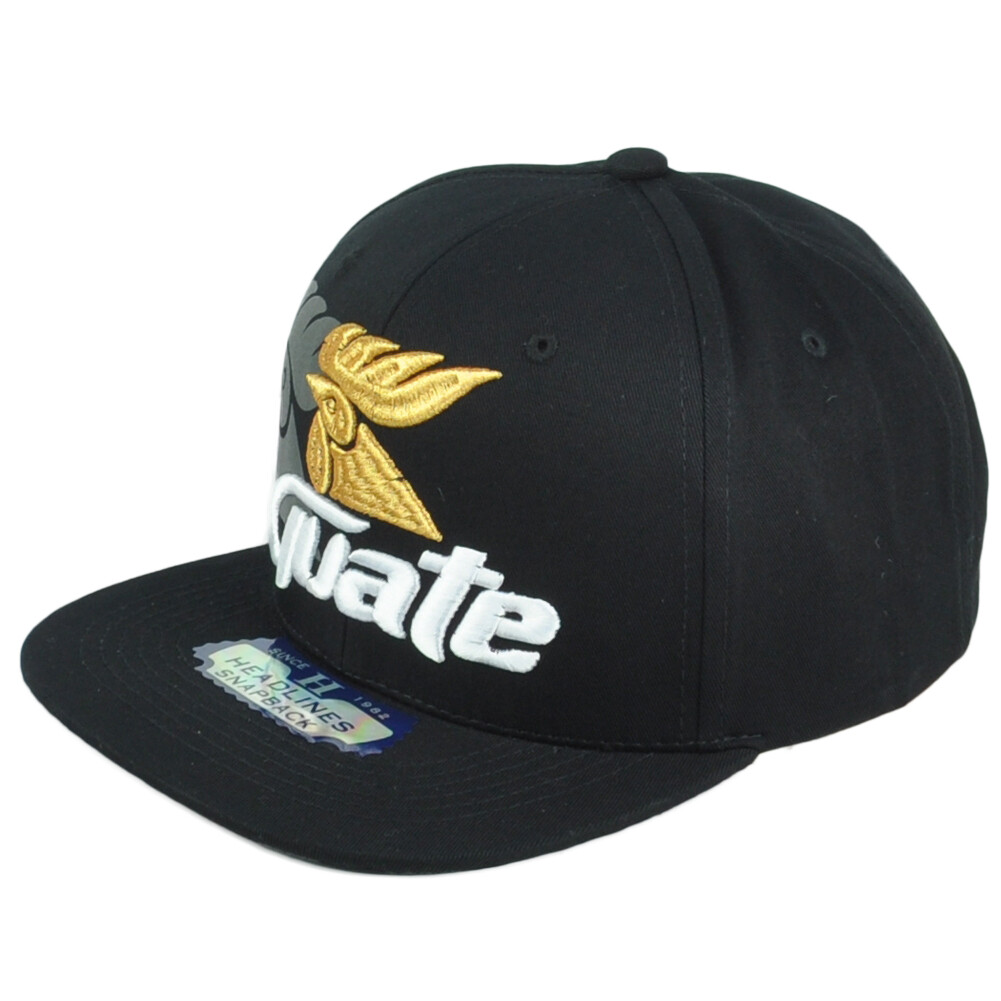Guate Guatemala Rooster Country Central America Snapback Flat Bill Gorra Hat Cap