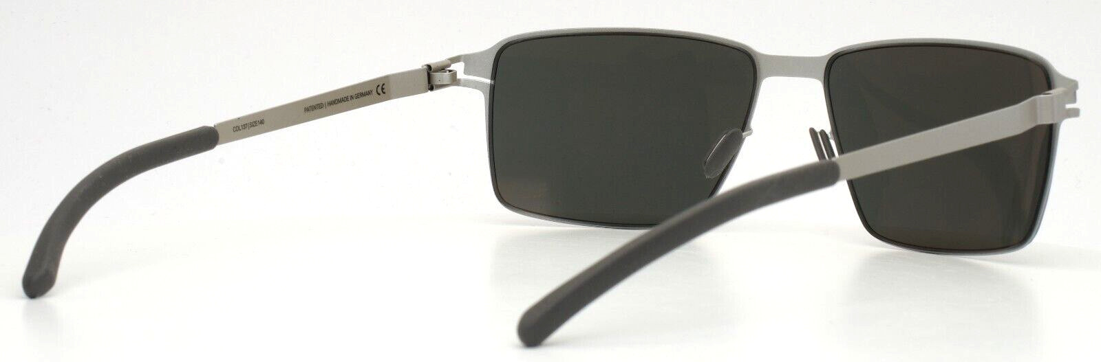 MYKITA Ben 137 Warm Grey Mens Rectangle Full Rim Eyeglasses 54-16-140 B:38