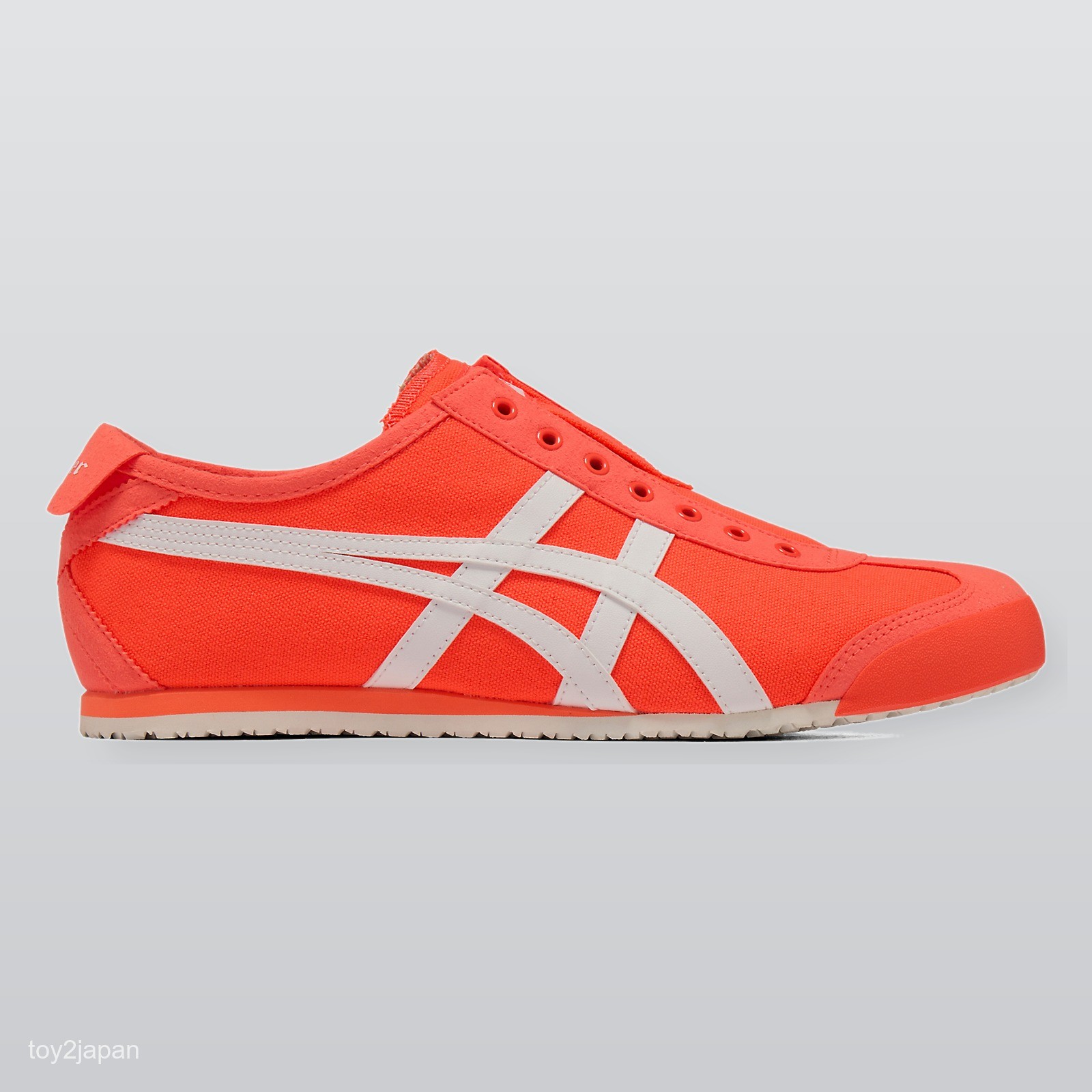 Onitsuka Tiger MEXICO 66 SLIP-ON 1183A360-702 Flash Coral White Men’s Size New