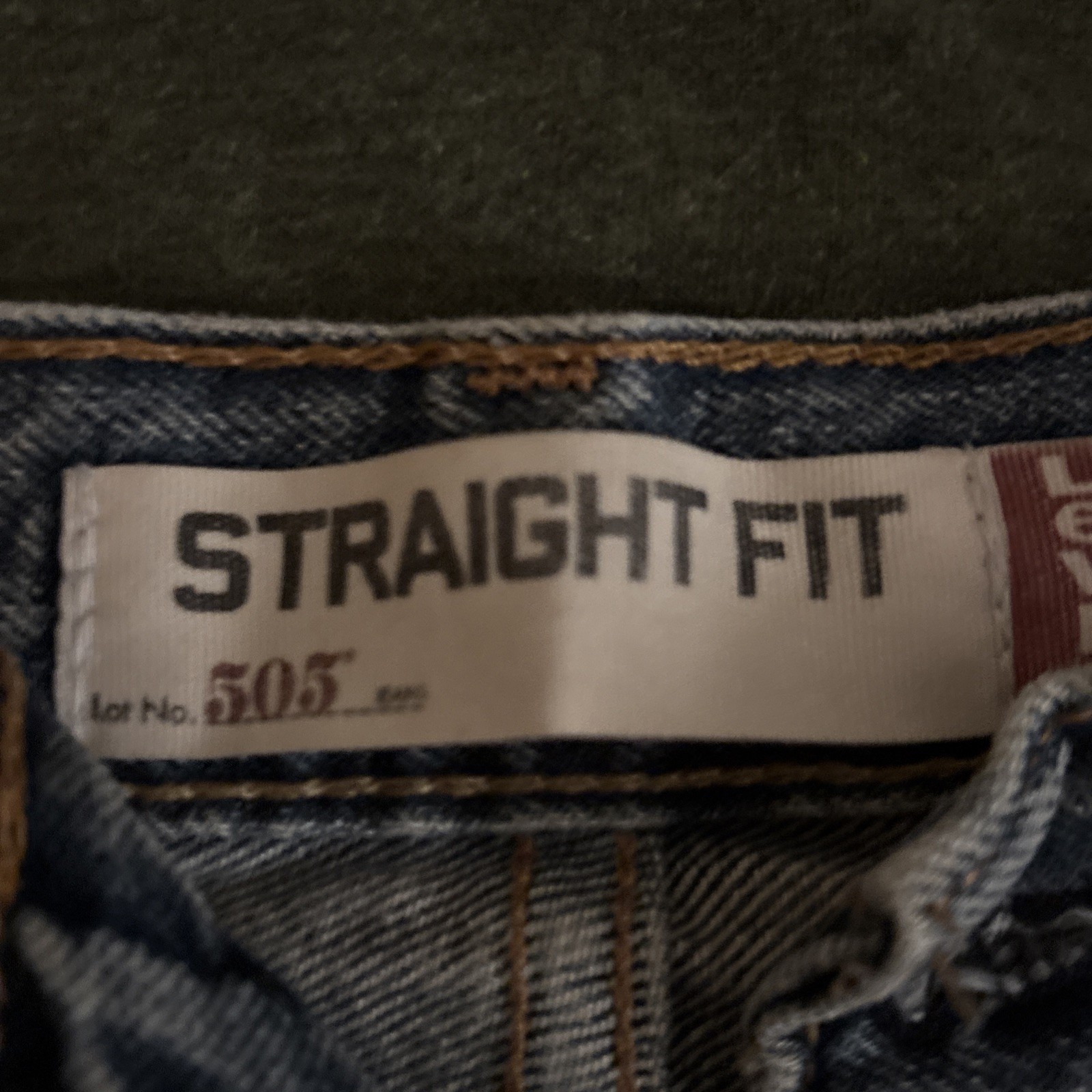 Levi’s 505 Straight Fit Jeans Mens 30×32 Light Blue Denim **READ**