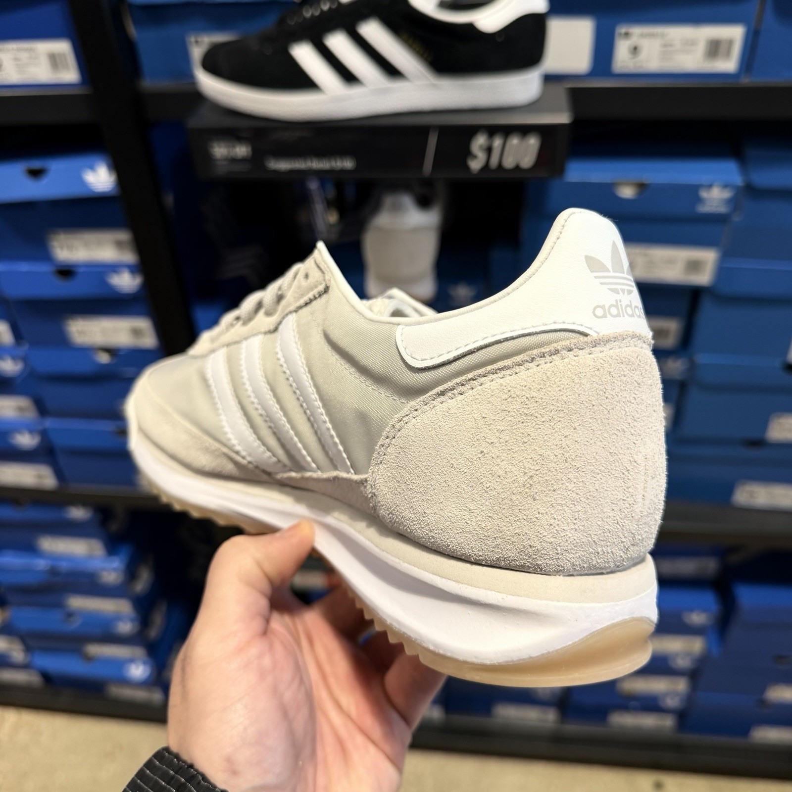Size 8 – Adidas SL72 RS Grey – JI1281