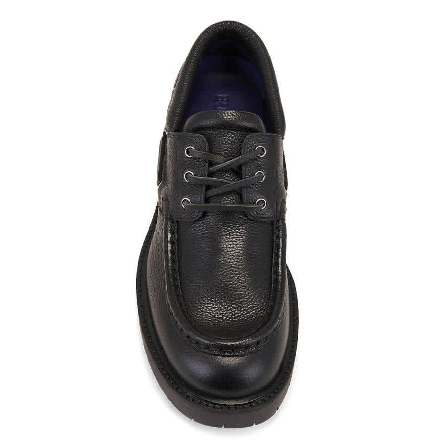 Burberry Raft Leather Boat Shoes