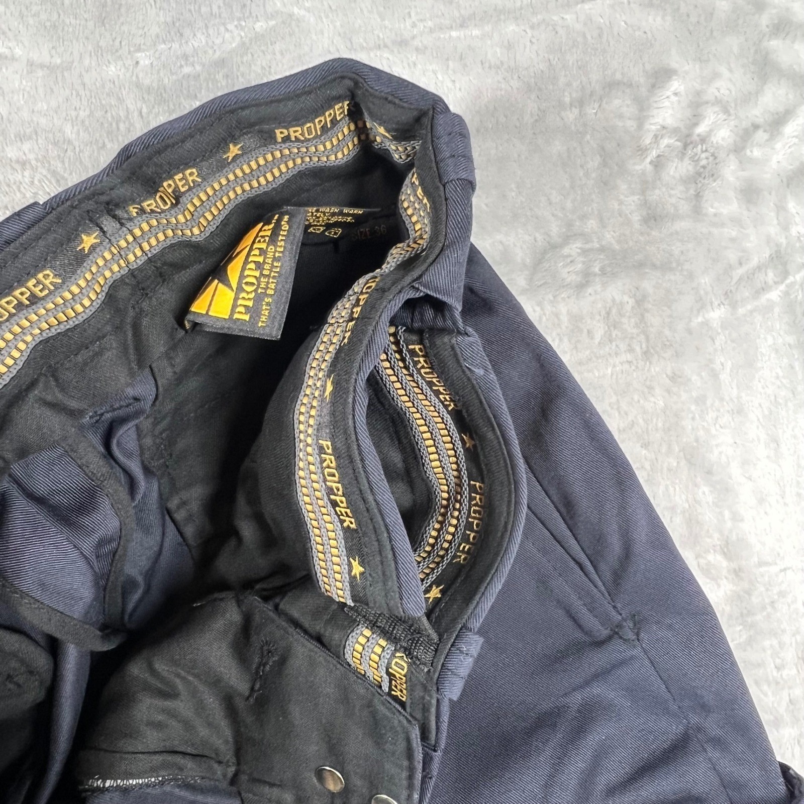 NWT Propper Critical Edge Mens EMT Pants Navy Tactical Cargo Size 36 Unhemmed