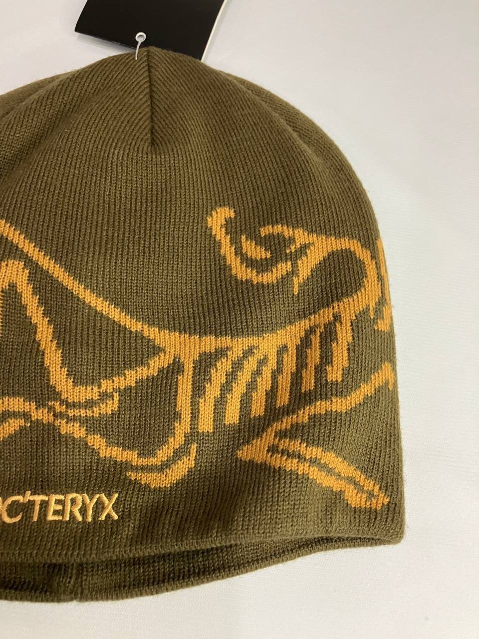 Arc’teryx Bird Graphic Beanie V2 Brown Knit Hat Unisex NWT