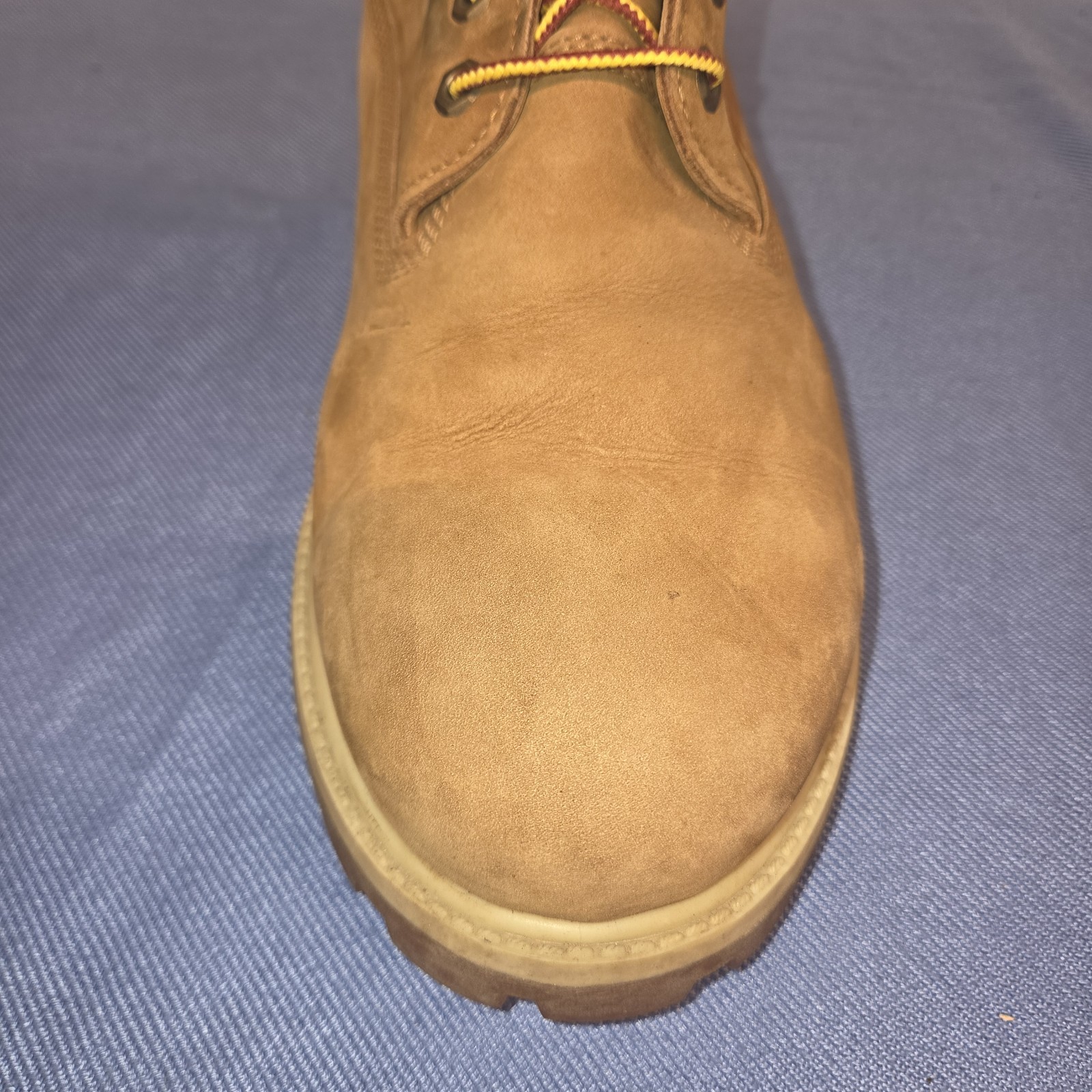 Timberland 6 Inch Premium Waterproof Boots Wheat Nubuck Men’s Size 13W