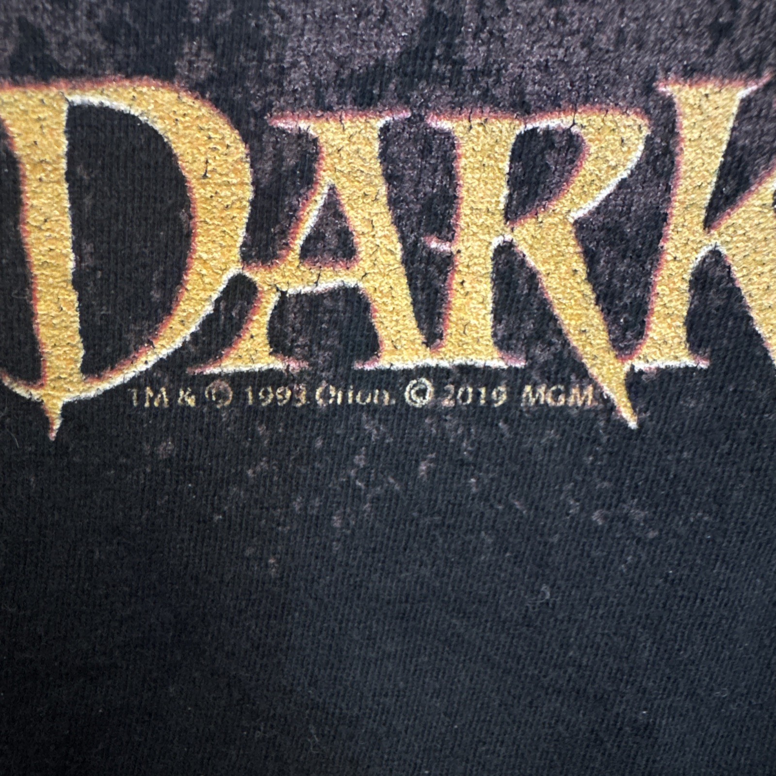 Army of Darkness Movie Promo T-Shirt Medium Evil Dead Horror Original 1993/2019