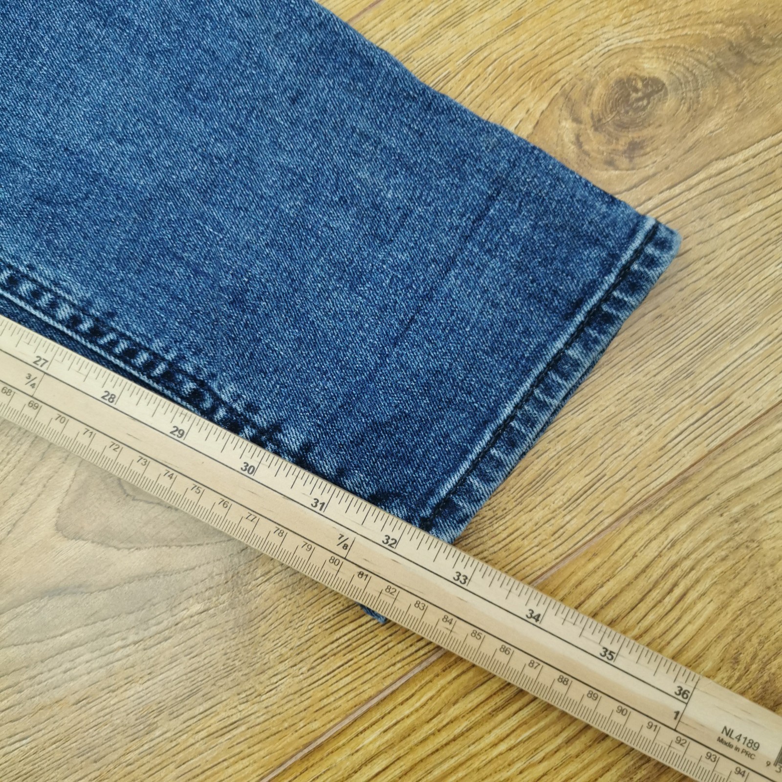 Diesel Thommer-X Jeans Mens W33 L32 Blue Slim Skinny Fit Stretch Zip R90IM
