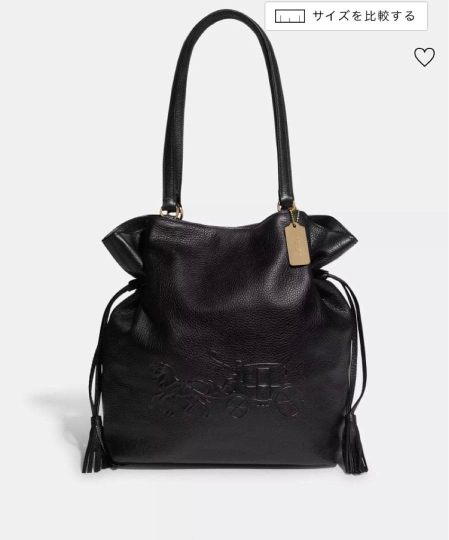 Coach Andy Tote Black
