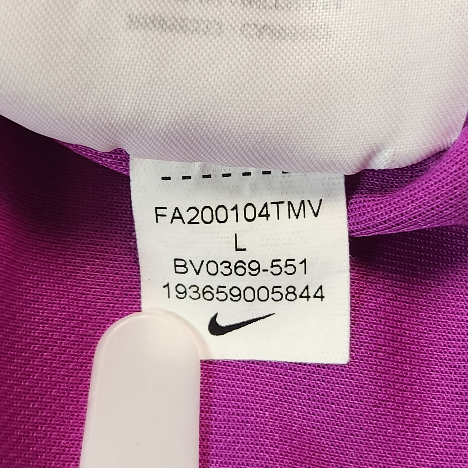 Nike Dri Fit Golf Polo Men’s Large Standard Fit 100% Recycled Polyester
