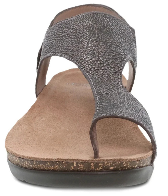 Dansko Women’s Reece Pewter Metallic Sandal (Select Size)