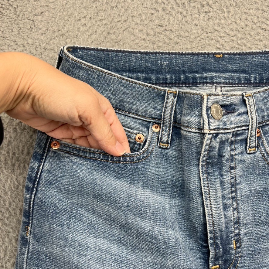 Gap Vintage Slim High Rise Jeans Womens 4 Regular Blue Denim Classic Timeless