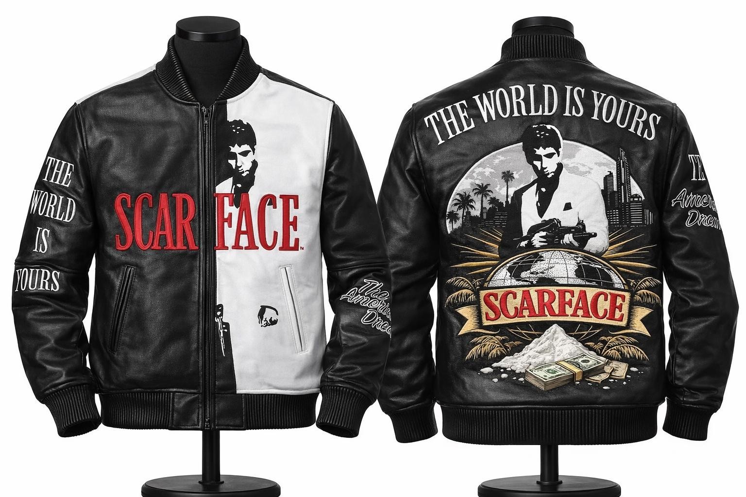 Men’s Premium Black Leather Bomber Jacket Crafted for Everyday Style and Comfort