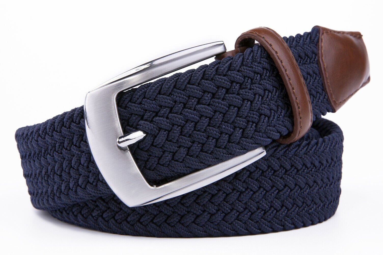 Elastic Fabric Braided Belt,Enduring Stretch Woven Belt for Unisex Men/Women/Jun