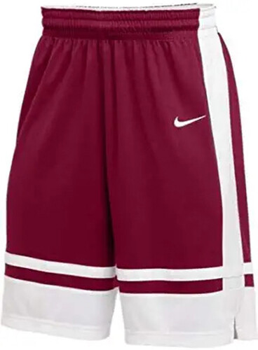 Nike Mens Dri-Fit Elite Sportswear Athletic Basketball Icon Cardinal Red Shorts