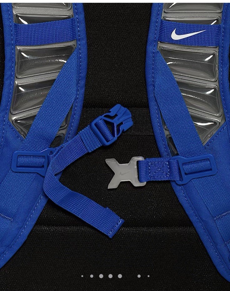 Nike Varsity Elite Unisex Backpacks (32L) Game Royal/Black Free Shipping NWT