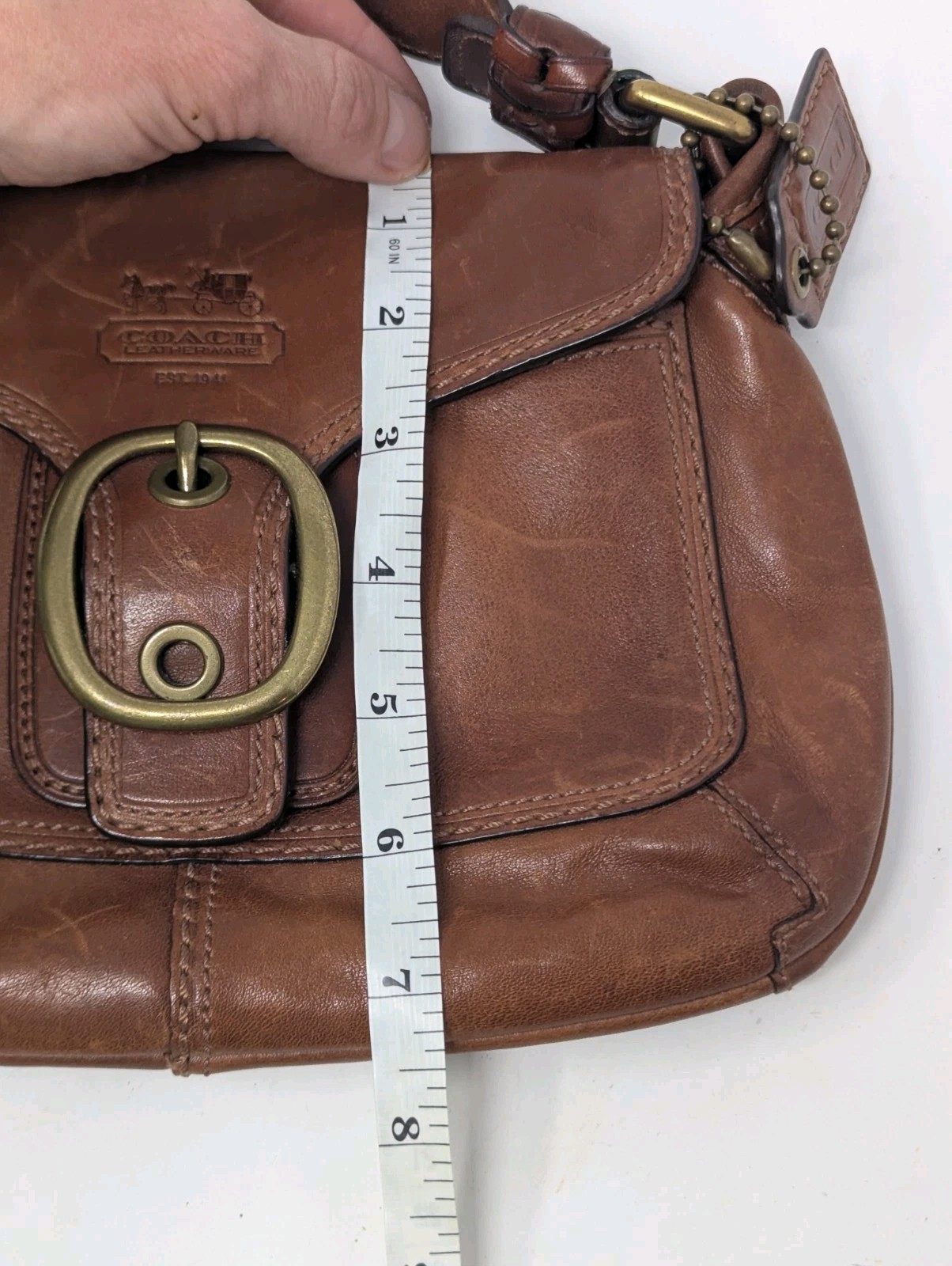 Coach Bleeker Legacy Tattersall Vintage 11427